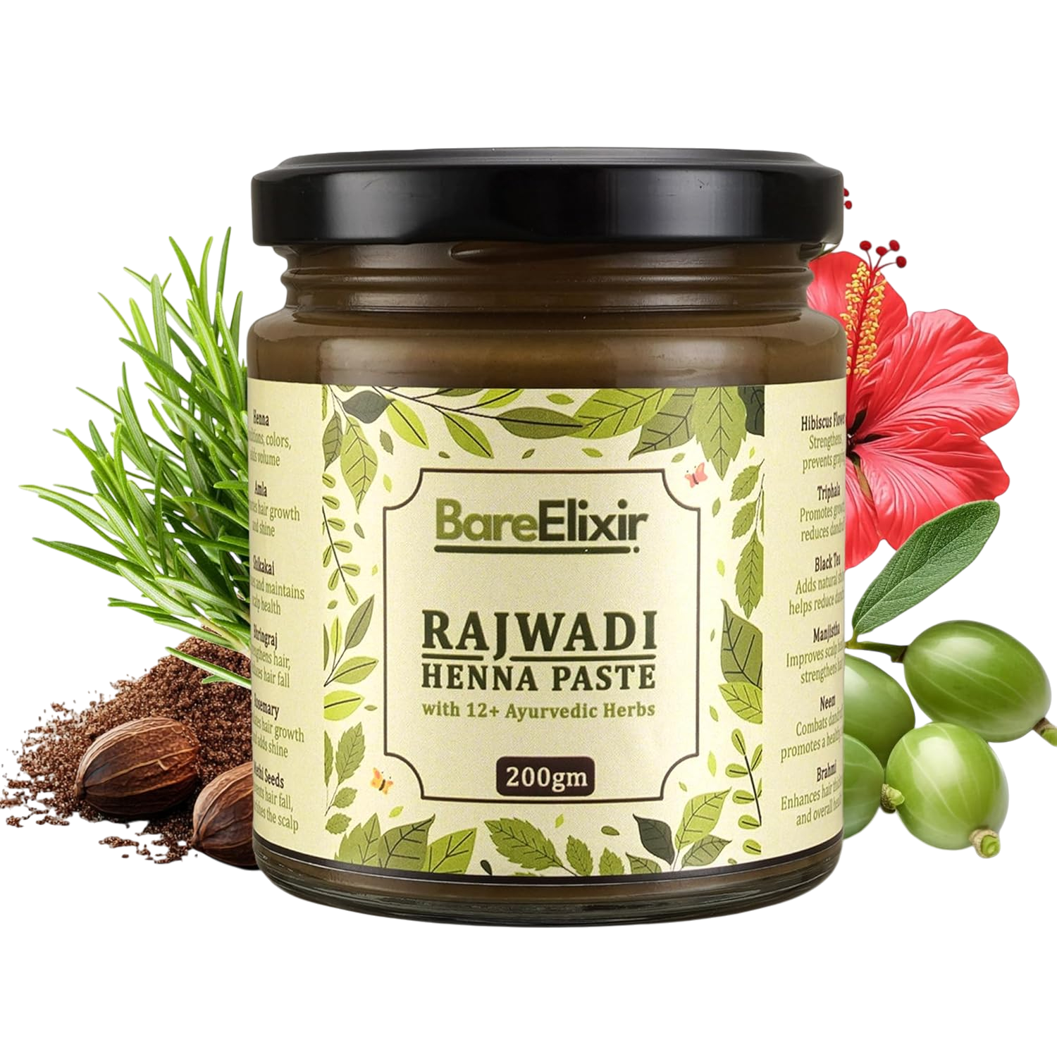 Ready to Apply Fresh Henna Paste