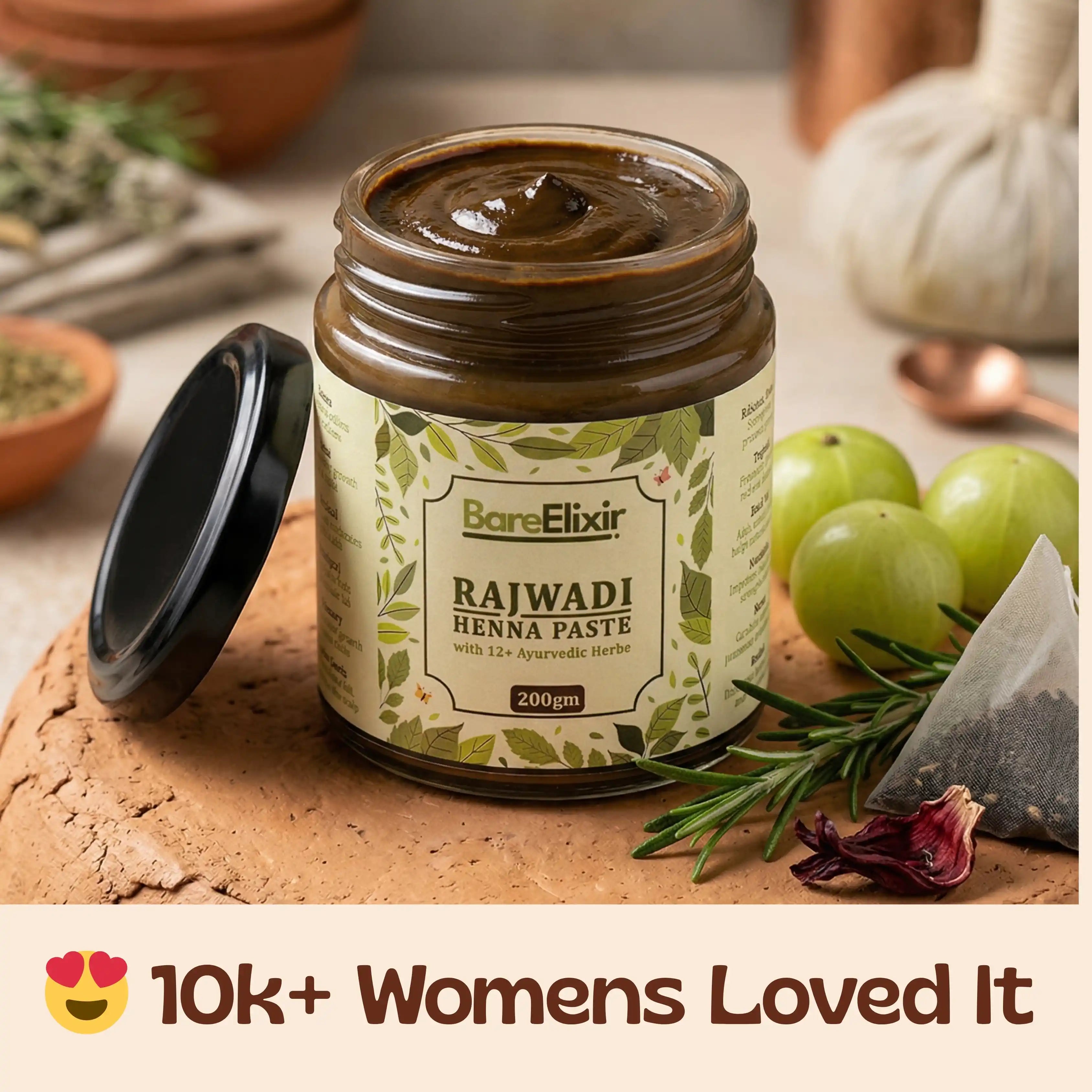 Ready to Apply Fresh Henna Paste